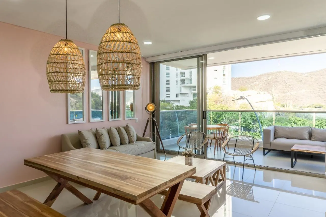 3BR Ocean View Apartment Pozos Colorado Santa Marta  Colombia
